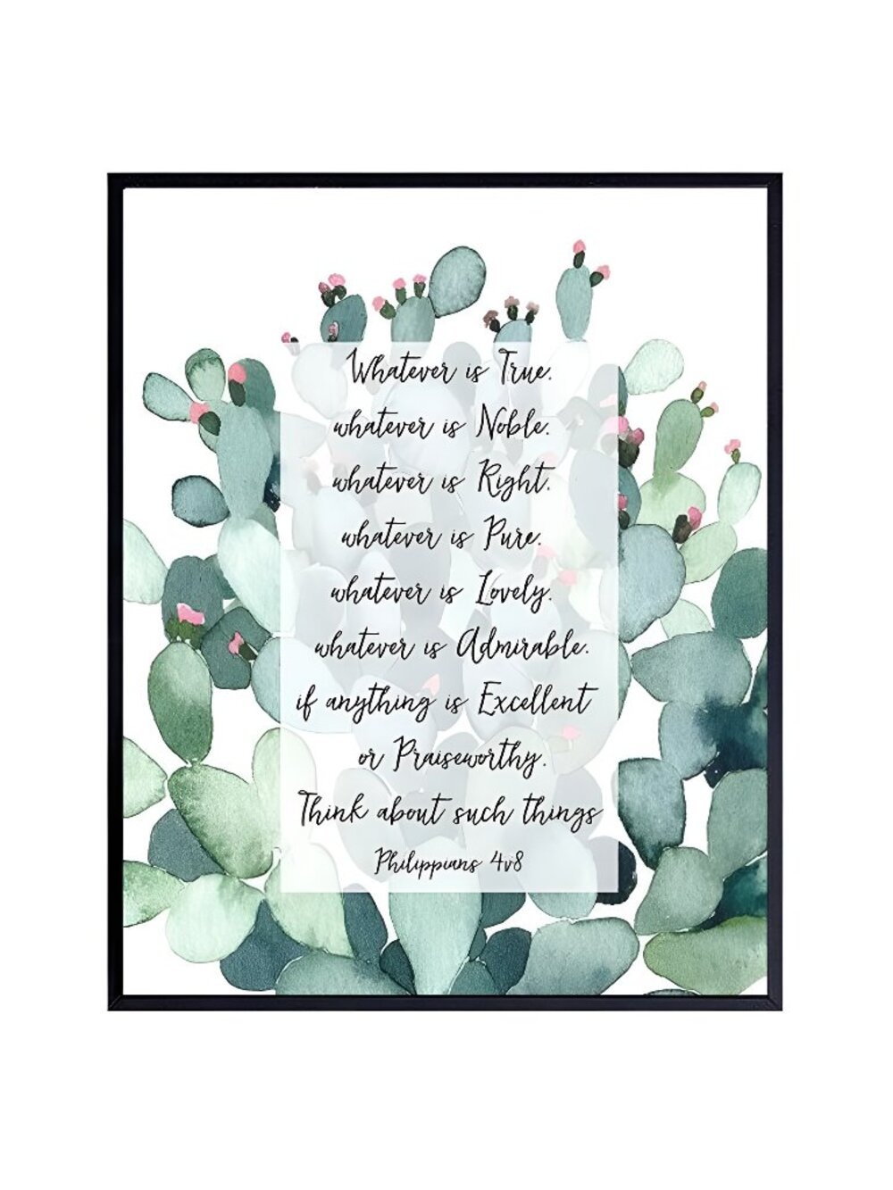 Philippians - Christian Wall Art - Spiritual Religious Wall Decor - Desert Decor